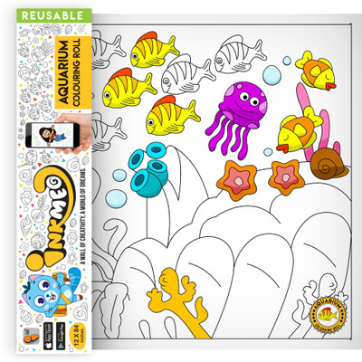 Inkmeo Aquarium Colouring Roll
