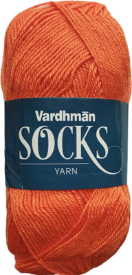 KYSS Vardhman Socks Wool Ball Knitting Art(1 ball /100 gram)400 gram shade no-22