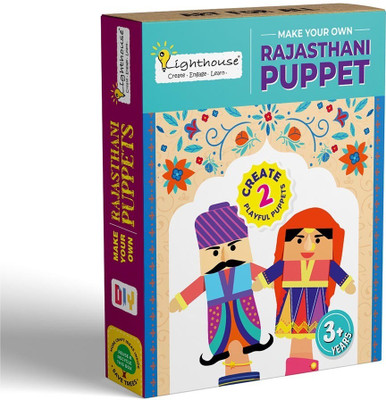 Lighthouse Make you own: Rajasthani Puppet