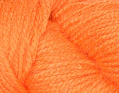 KNIT KING Vardhman Rabit Excel Orange (200 gm) Wool Hank Hand knitting wool Art-FCB