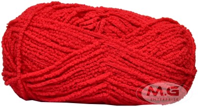 M.G Enterprise GANGA Snuggly Red 600 gms Wool Ball Hand knitting wool-B Art-AEEF