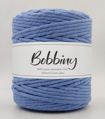 Bobbiny 4MM 100 Meter Single Strand Cotton Macrame Cord Thread for Macrame DIY