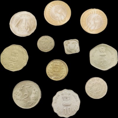 90 Degree Paper Cardboard Coins Ancient Currency Like Metal for Toys Art Craft DIY 3 pcs