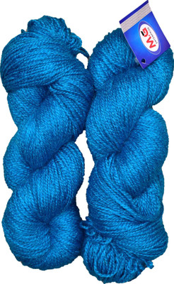 Simi Enterprise Rabit Excel Blue (300 gm) Wool Hank Hand knitting wool