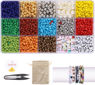 ambitieux DIY 15 2500+ seed beads Bracelet Making Kit