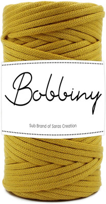 Bobbiny 3MM 50 Meter Knitted Braided Crochet Macrame Nylon Cord Thread for Macrame DIY