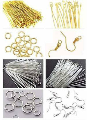 Sharum Crafts Jewelry Making Kit 8 Different Types 200 Pcs (25 Piece Each)