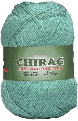RCB Oswal Chirag Light Turquoise (200 gm) Wool Ball Hand Knitting Wool/Art Craft Soft Fingering Crochet Hook Yarn, Needle Knitting Yarn Thread Shade no-4