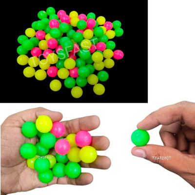 Waaome (30/Pcs Mini Bouncing Ball)Mini High Jump Ball Birthday Return Gift(A178)