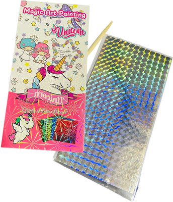 MOREL Children Stamp Set - 100 Random Cartoon Stickers AND FOIL BOOK RANDOM DESIGNE