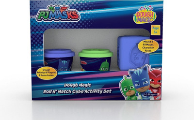 Dough Magic Roll N' Match Cube Activity Set - PJ Masks For Kids