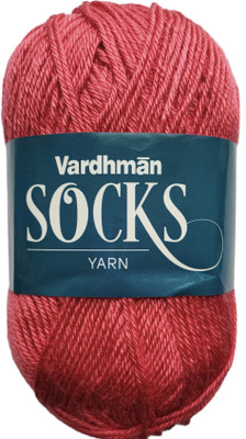 KYSS Vardhman Socks Wool Ball Knitting Art(1 ball /100 gram) 600 gram shade no-19