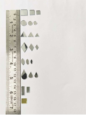 BDRMKH 21 Shape of Mirror Craft ( TOTAL-2100 Pices,100 Piece of Each Shape )