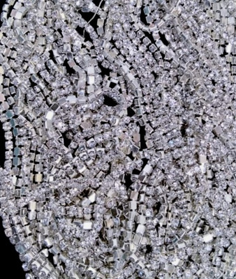Atifa 3MM White Chain/Lace For craft, embroidery and jewellery making[ 10 meter]