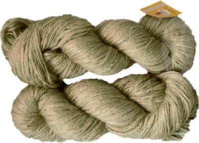 KNIT KING Vardhman Rabit Excel Pista (300 gm) Wool Hank Hand knitting wool Art-FCC