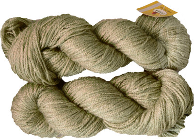 KNIT KING Vardhman Rabit Excel Pista (300 gm) Wool Hank Hand knitting wool Art-FCC