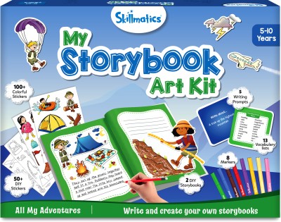 Skillmatics Storybook Adventure Art Kit - Write & Create Storybooks for Kids Ages 5 to 10