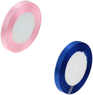 Crafts Haveli Baby Pink & Navy Blue 1/2 Inch
