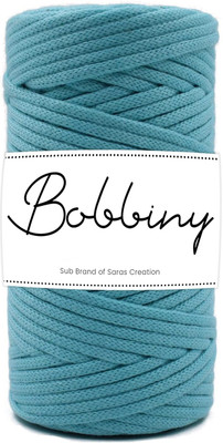 Bobbiny 3MM 100 Meter Knitted Braided Crochet Macrame Nylon Cord Thread for Macrame DIY