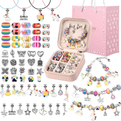 FLEXIFIND Charm Bracelet Making Kit Girls
