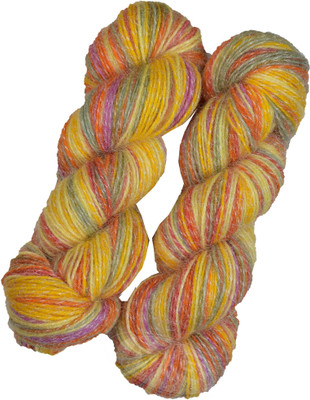 Simi Enterprise Represents Oswal Knitting Yarn Arman Wool Mango Mix 300 gm ART - AABA
