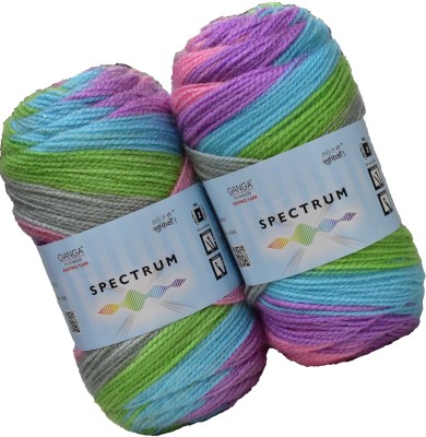 Simi Enterprise Ganga Spectrum S/M Pearl Green (300 gm) wool ART-AACE