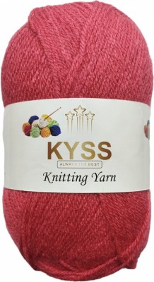 KYSS Rosemary gajri Wool Ball Hand Knitting Wool/Yarn 300 gram shade no-7