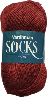 KYSS Vardhman Socks Wool Knitting Art Craft Yarn(1 ball /100 gram)300 gram shade no-9