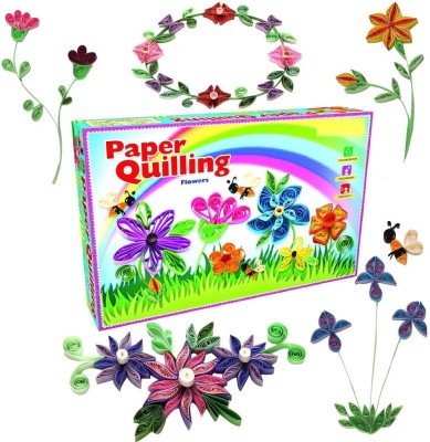 zokato Paper Quilling Flowers Creative Art Paper Craft Learning Toys DIY Kit