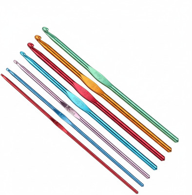 sassy beauty Lightweight Multi-Color Aluminum Crochet Hooks for Crafting