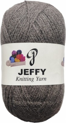 JEFFY Rosemary light mouse grey Wool Ball Hand Knitting Wool/Yarn,300 gram shade no-42