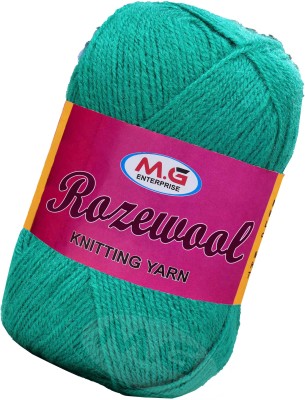 M.G Enterprise Represents Rosemary Teal 300 gms Wool Ball Hand knitting wool-UD Art-GJE