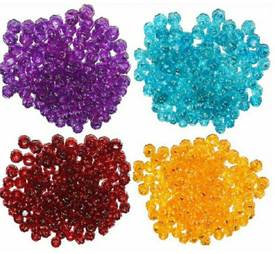 PUSHPA CREATION PCA Macrame Crystal Beads,8mm