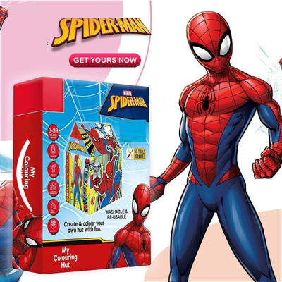 zokato My Colouring Hut Disney Play Tent 3+ Years (Spiderman)