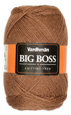 M.G Enterprise Bigboss Chocolate Brown 600g Wool Ball for Knitting Crochet