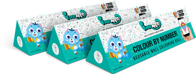 Inkmeo Colour By Number ( Pack of 3 )