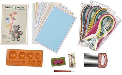 Brijsun Paper Quilling Advanced Kit, Quilling Tool KIT for Kids/Art and Craft/Gift