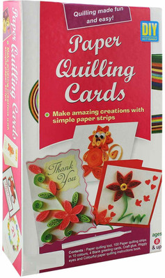 zokato Paper Quilling Cards Kit Art & craft kit for kids