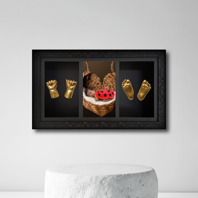 DIYCast Baby Hand and Foot 3D Casting Kit with Photo Frame