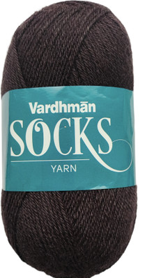 KYSS Vardhman Socks Wool Hand Knitting Craft (1 ball /100 gram)500 gram shade no-12