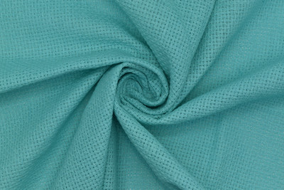Hunny - Bunch 20 Count Matty Teal 2 Meter Cross Stitch Matte Cloth