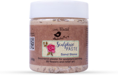 LITTLE BIRDIE Sculpture Paste 160gm Bottle - Sandstone Pastel Medium(160 ml)
