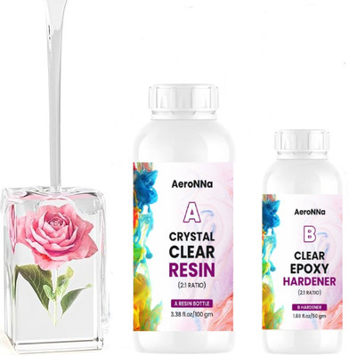 Aeronna Epoxy Art Resin Hardner Resin Art Medium(150 ml)