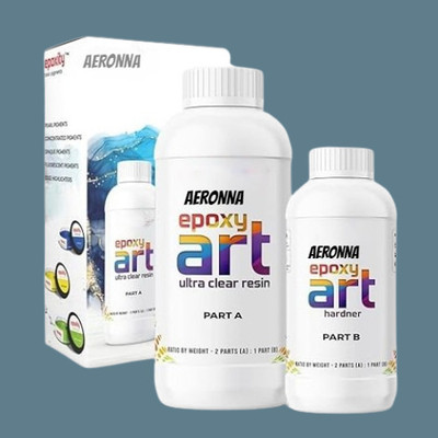 Aeronna Epoxy Art Resin and Hardner Resin Art Medium(150 ml)