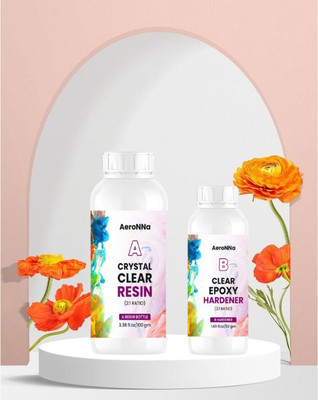 Aeronna Epoxy Art Resin Hardner Resin Art Medium(150 ml)