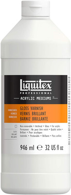 Liquitex Professional Gloss Varnish 946ml Acrylic Medium(946 ml)