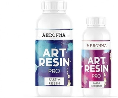 Aeronna Epoxy Art Resin Hardner Resin Art Medium(150 ml)