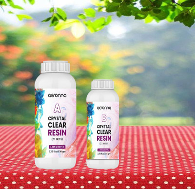 Aeronna Epoxy Art Resin and Hardner Resin Art Medium(150 ml)
