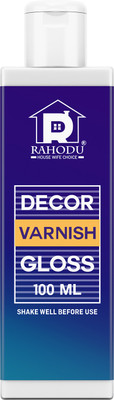 Rahodu Acrylic Decor Gloss Varnish for Art,Craft,Canvas,Wood&DIY Projects Gloss Varnish(100 ml)