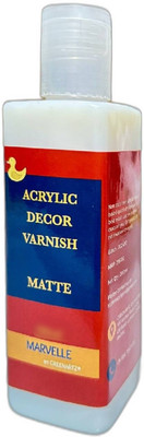 Marvelle Acrylic Decor Varnish Matte 100ml Matte Varnish(100 ml)